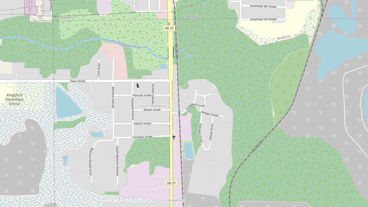 LOCAL AUTO SALES INC. — map showing 1220 State Road 37 S, Mulberry, FL 33860